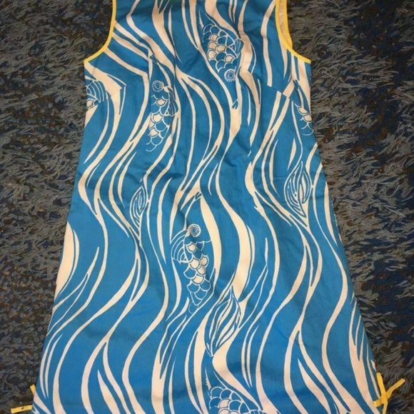 Lilly Pulitzer Resort White JOE FISH Dress 6 - Picture 3 of 8